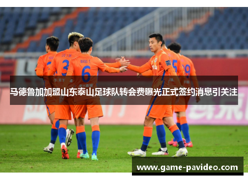 马德鲁加加盟山东泰山足球队转会费曝光正式签约消息引关注 马德鲁加加盟山东泰山足球队转会费曝光正式签约消息引关注