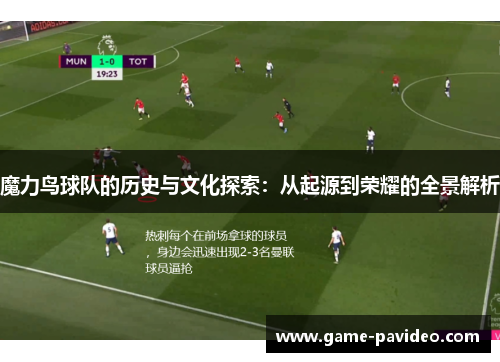 魔力鸟球队的历史与文化探索：从起源到荣耀的全景解析