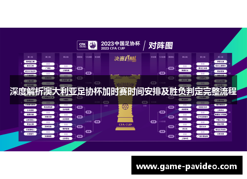 深度解析澳大利亚足协杯加时赛时间安排及胜负判定完整流程 深度解析澳大利亚足协杯加时赛时间安排及胜负判定完整流程